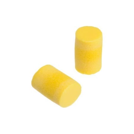 3M No Foam Cylinder Shape, 29 dB, Yellow 7000127206